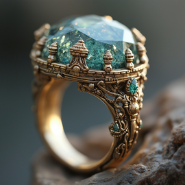 Fantasy Castle Ring
