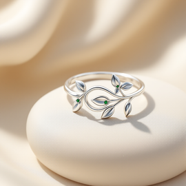 Elegant Gold Gemstone Ring