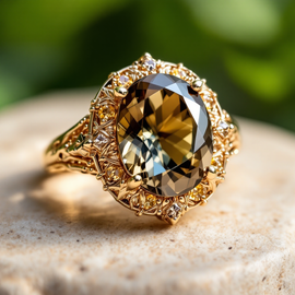 Gatlinburg Gold Serenity Ring