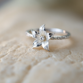 Princess Lily Gold Ring