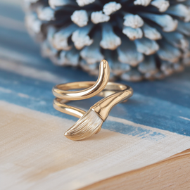 Artist's Paint Brush Ring