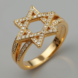Star of David Ring