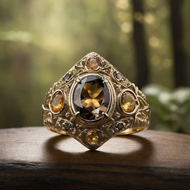 Gatlinburg Gold Serenity Ring