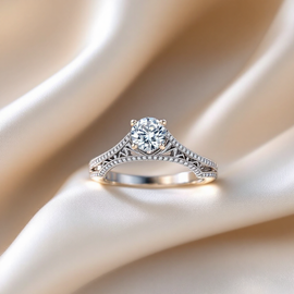 Rialto Bridge Engagement Ring