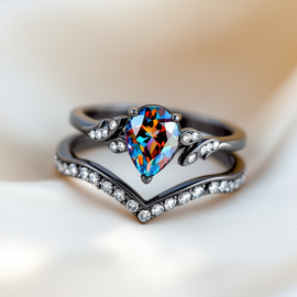 Mystic Fire Topaz Ring