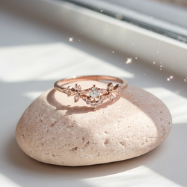 Elegant Princess Lily Ring