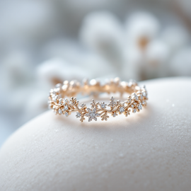 Winter Wonderland Woodland Ring