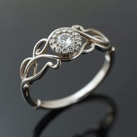 Twisting Vine Ring