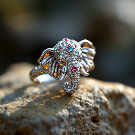 Lucky Elephant Ring