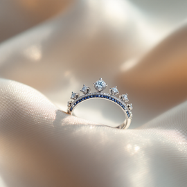 Rialto Bridge Inspired Engagement Ring