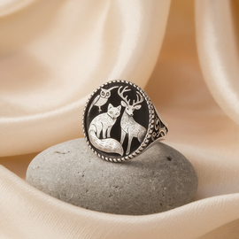 Wildlife Embrace Animal Ring